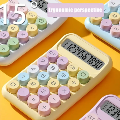 Calculadora con botones de colores