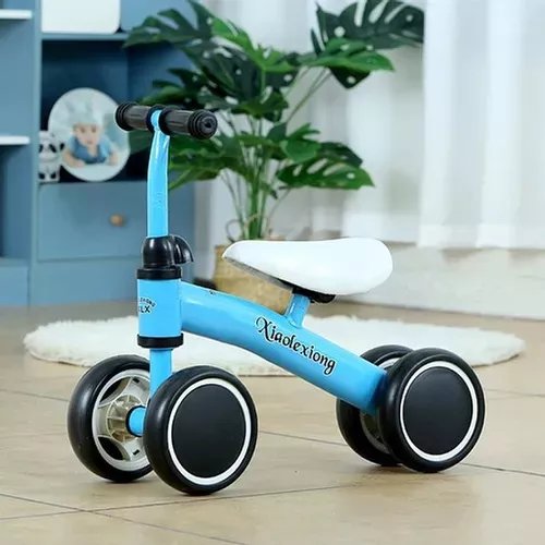 Bicicleta de aprendizaje 4 ruedas niños
