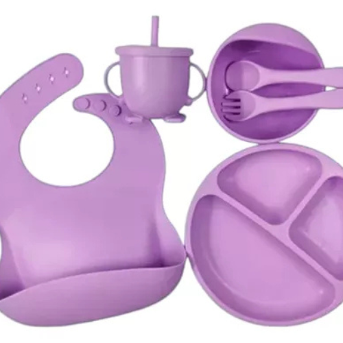 Vajilla de silicona - Kit Alimentación