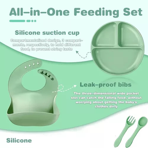 Vajilla de silicona - Kit Alimentación
