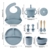 Vajilla de silicona - Kit Alimentación